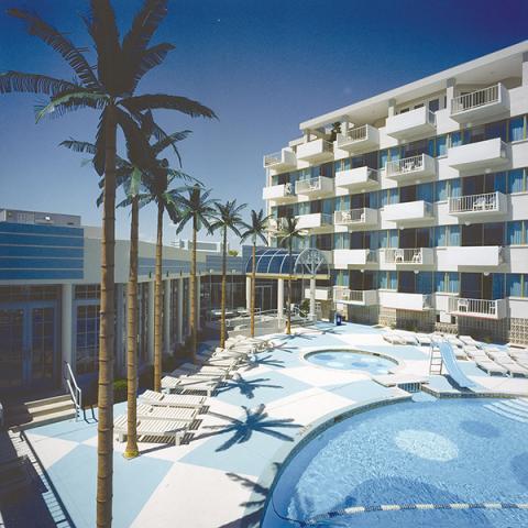 Pan American Oceanfront Hotel Wildwood Crest Exterior photo